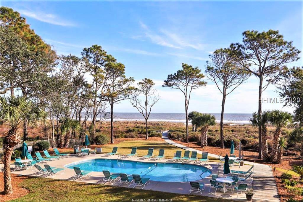Direct Oceanfront Private Villa Overlooking Pool/Beach - South Forest Beach - Right Next To Coligny Plaza Hilton Head Island Ngoại thất bức ảnh