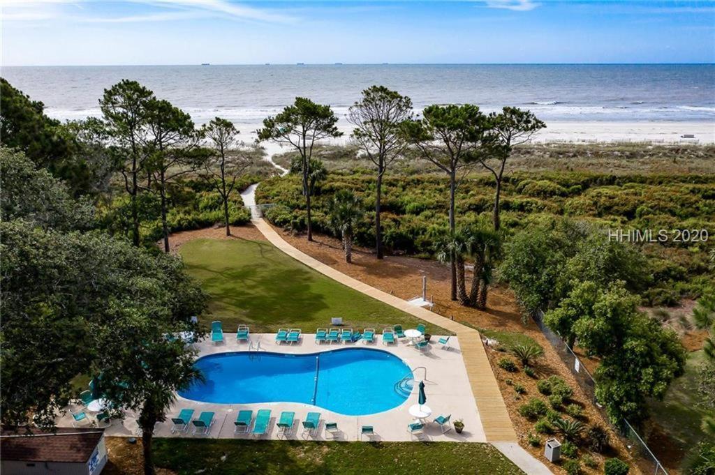 Direct Oceanfront Private Villa Overlooking Pool/Beach - South Forest Beach - Right Next To Coligny Plaza Hilton Head Island Ngoại thất bức ảnh